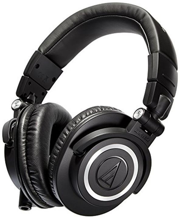 Actual product image Audio-Technica ATH-M50x (No noise cancellation, Cable)