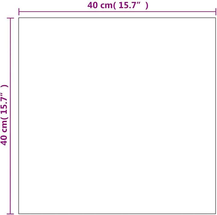 Immagine prodotto vidaXL Wandspiegel (40 x 40 cm)