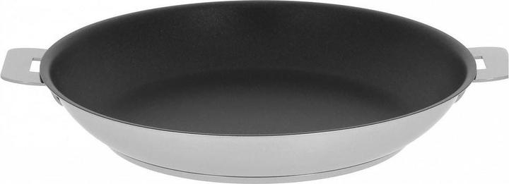 Cristel Strate Amovible Edelstahlpfanne Antihaft Ø24cm (24 cm, Bratpfanne, Edelstahl)