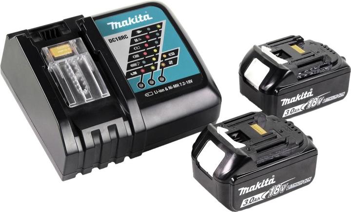 Immagine prodotto Makita DTR 180 RFJ Batteria connettore per armature 18V Brushless per filo da 0,8mm in Makpac + 2x 3,0Ah