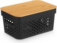 Produktbild Kinvara gelochte Mehrzweckbox mit kleinem Bambusdeckel sch (17.50 cm)