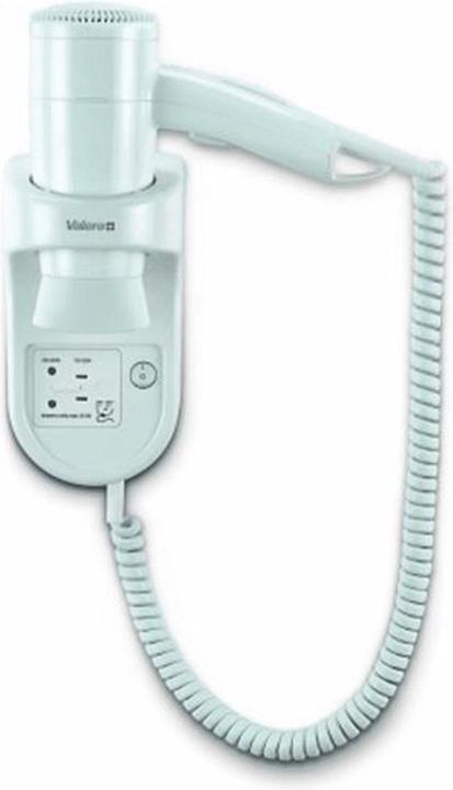 Valera PREMIUM SMART 533.05/032.05 - Hotelfhn met scheerstopcontact - Modèle mural - 1200W - Swiss made - (1600 W)