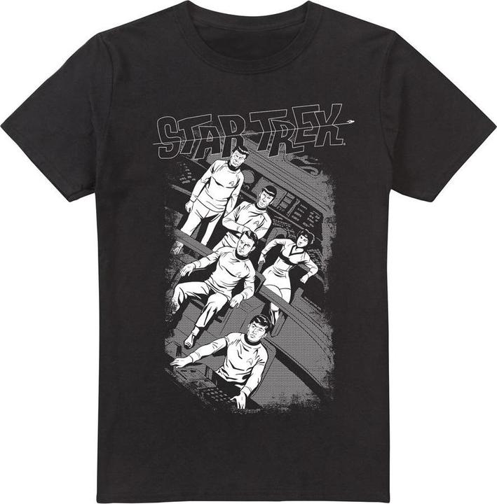 Actual product image Mens Tilted Bridge Retro T-Shirt (M)