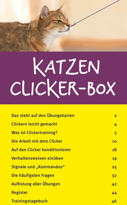 Immagine prodotto Katzen-Clicker-Box (Tedesco, Birgit Rödder, 2013)