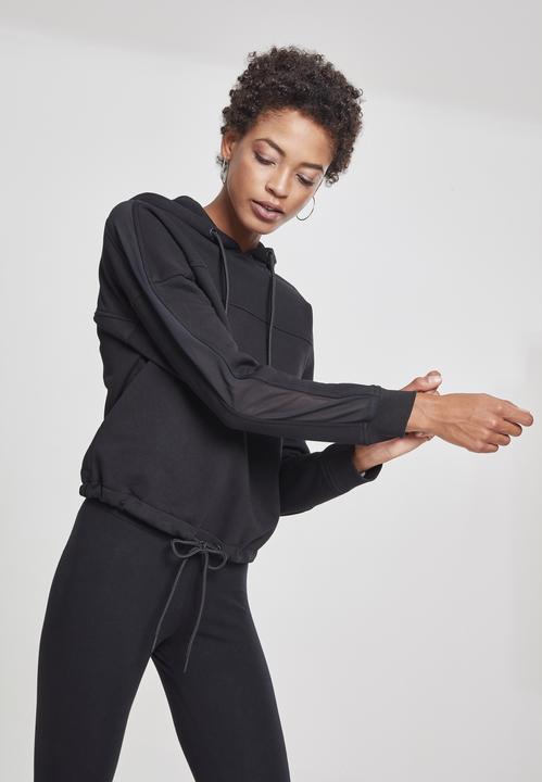 Produktbild Urban Classics Ladies Oversized Tech Mesh Inset Hoody (XL)