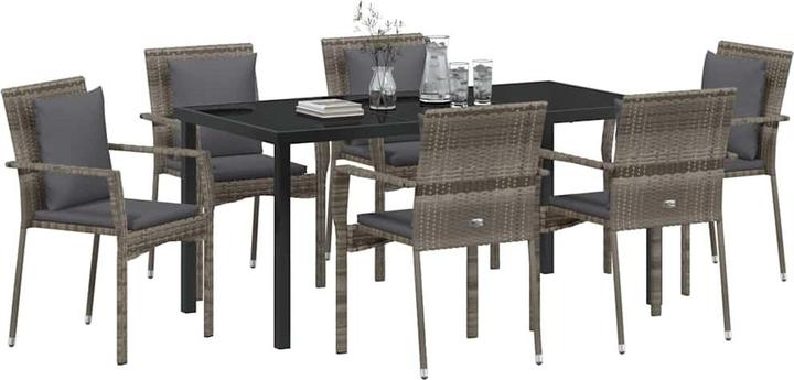 Produktbild vidaXL Garten Essgruppe (160 x 80 x 73 cm)