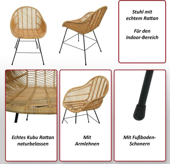 Produktbild JOHN316 Korbstuhl