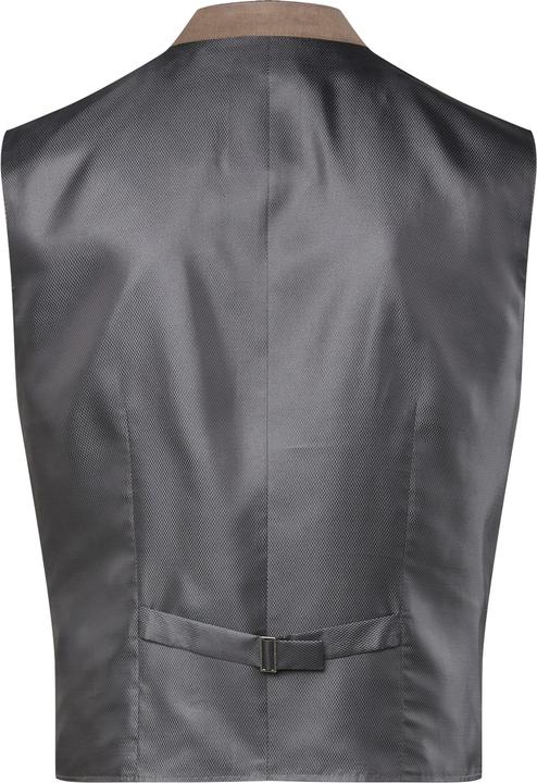 Actual product image JP1880 waistcoat, traditional costume, embroidered stand-up collar, lined back, up to size 72 (62)