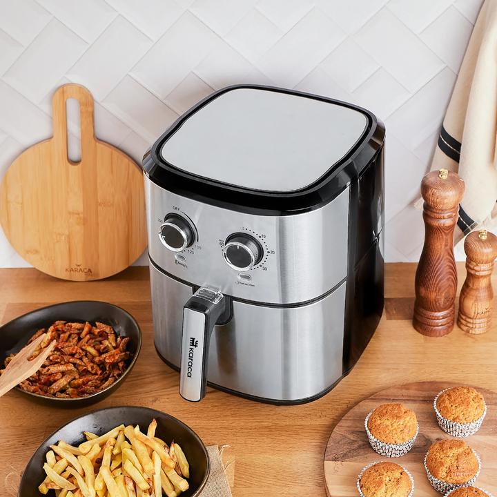 Actual product image Karaca Multifry Inox Doppelfritteuse