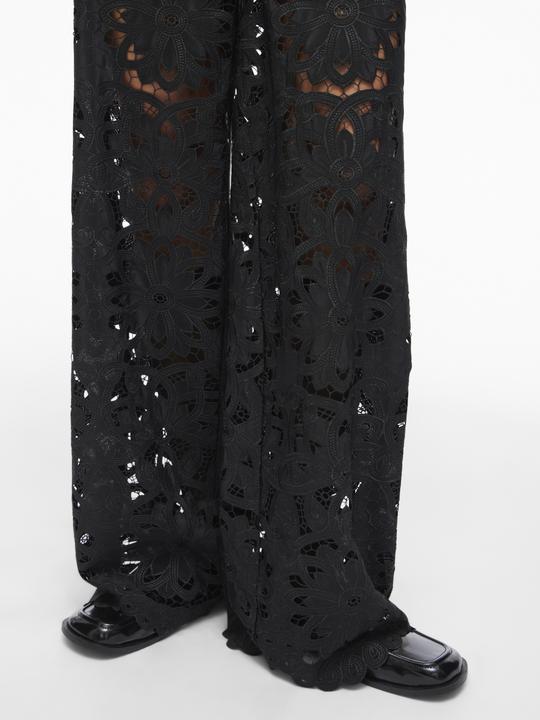 Image du produit Rouge Edit Spitzen High Waist Hose (40)