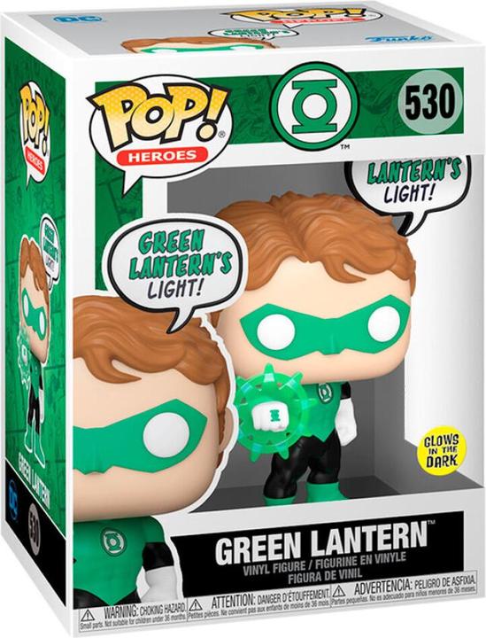 Produktbild Funko DC Comics POP! Heroes Vinyl Figur Green Lantern(Beware)(GW) 9 cm