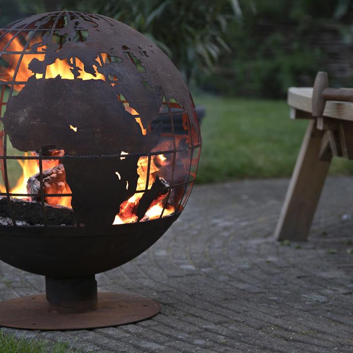 Image du produit Esschert Design Boule de feu Monde (57.50 cm)