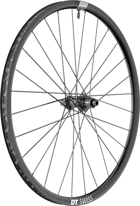 Actual product image DT Swiss HG 1800 SPLINE roue 700c CL 25 142/12mm MS (Rear wheel, 28")