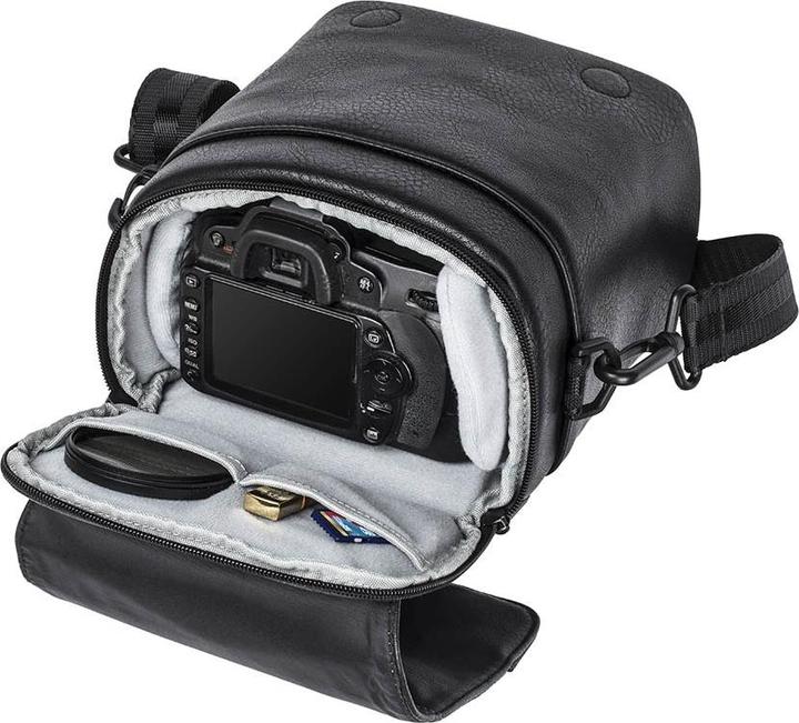 Produktbild Rivacase RIVA-7612 PU Case for SLR Camera Small - Black (Kamera Schultertasche)