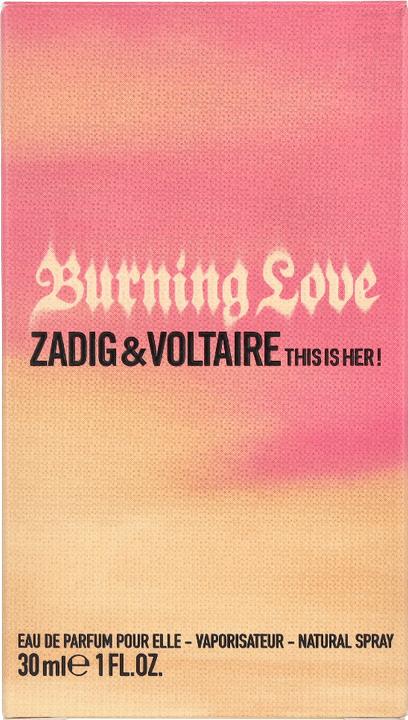 Produktbild Zadig & Voltaire This is Her! - Burning Love Eau De Parfum (Eau de Parfum, 30 ml)