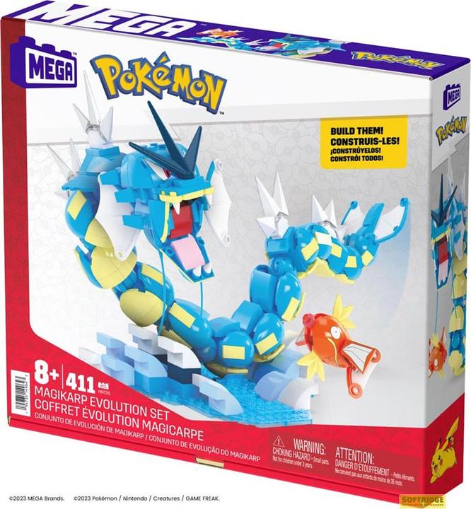 Produktbild MEGA Pokémon Magikarp Evolution Set
