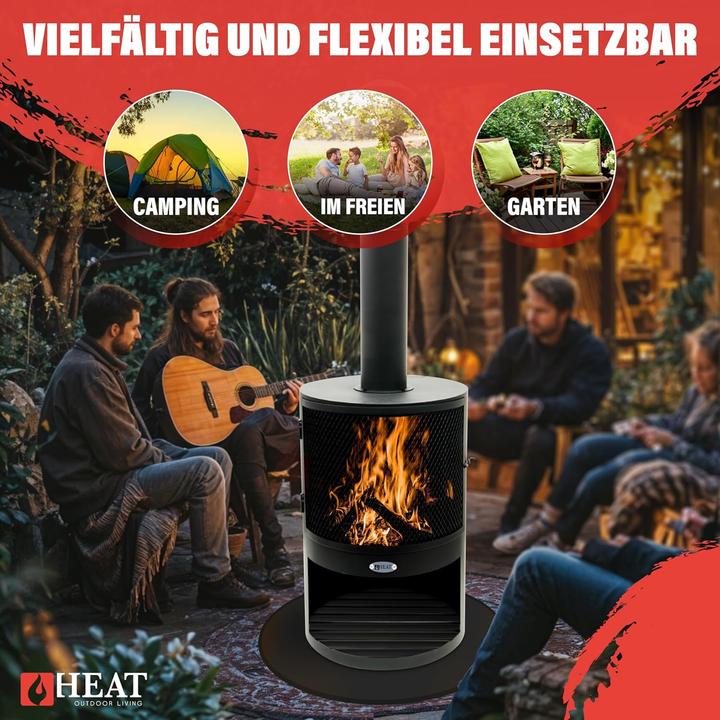 Image du produit Heat Gartenkamin Terrassenofen ‎CH.002