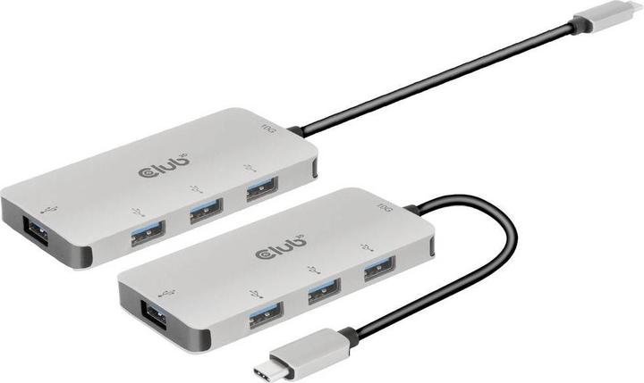 Immagine prodotto Club 3D Usb-Hub (USB-C, 4 porte)