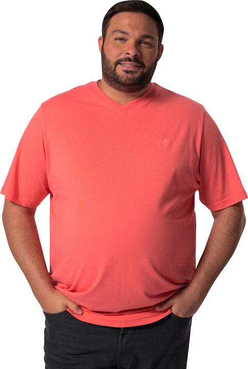 Produktbild Men+ T-Shirt, Basic, 2er-Pack, Halbarm, V-Ausschnitt (XL)