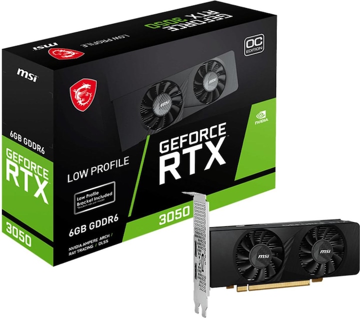 Produktbild MSI GeForce RTX 3050 LP OC (6 GB)