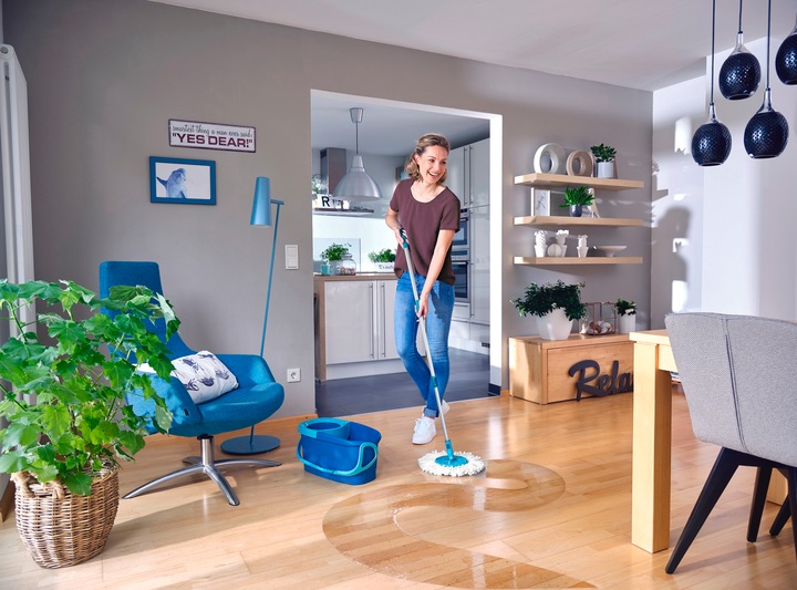Produktbild Leifheit Set Rotation Disc Mop Ergo (1 Stk.)