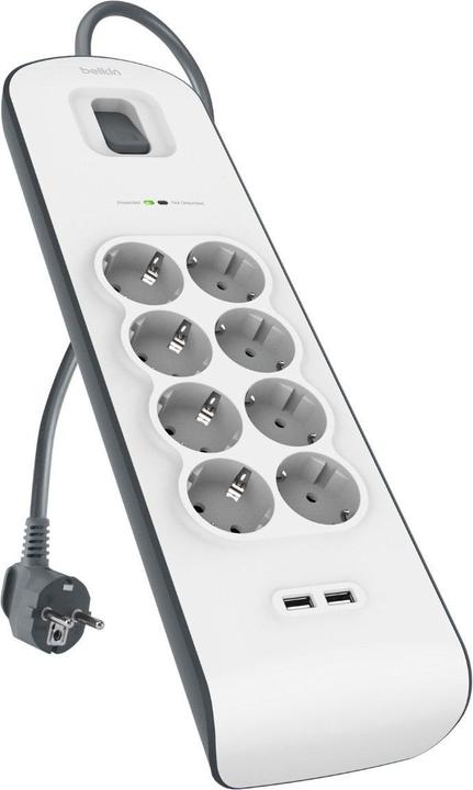 Actual product image Belkin BSV804VF2M (8 x, CEE 7/3, 2 m)