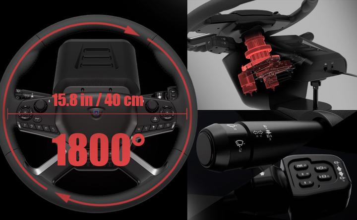 Produktbild HORI Force Feedback Truck Control System (PC)