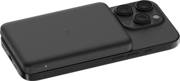 Immagine prodotto Belkin BoostCharge Slim 5000mAh mag.Powerb. 7,5W schw.BPD010hqBK (5000 mAh, 7.50 W)