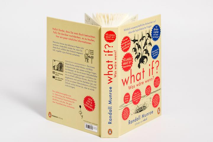 Produktbild What if? Was wäre wenn? Jubiläumsausgabe: Wirklich wissenschaftliche Antworten auf absurde (Deutsch, Randall Munroe, Ralf Pannowitsch, 2024)