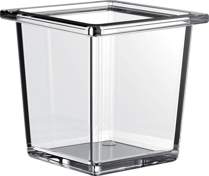 Emco liaison Glasschale (Reling) 186600002 tief, 97.5x99x97.5mm, chrom chrom tief, 97,5x99x97,5mm