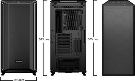 Image du produit be quiet! Va Dark Base 701 Black (ATX, mATX, Mini-ITX, E-ATX)