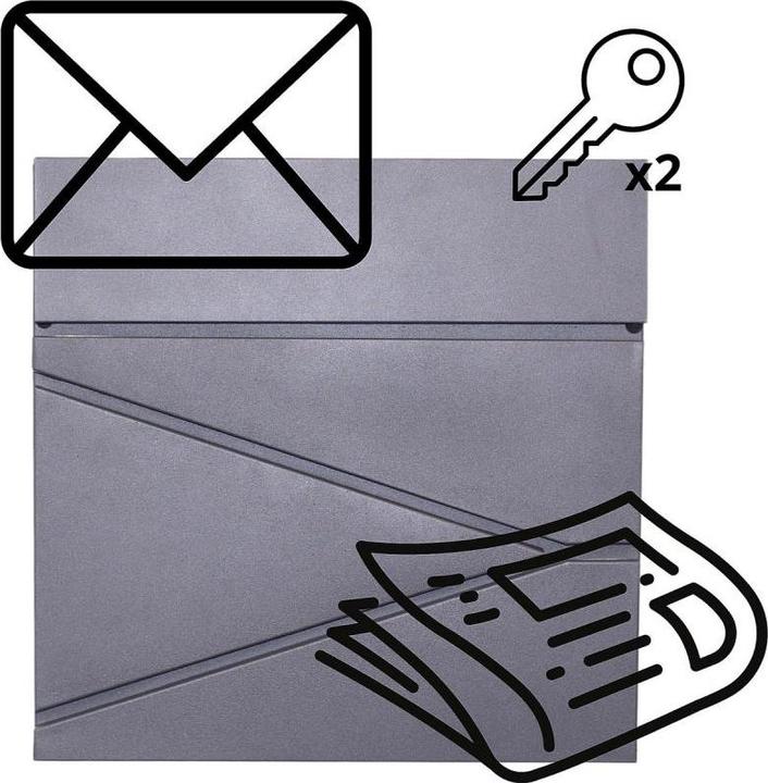 Produktbild Saska Garden SKRZYNKA NA LISTY 37X37X10.5CM 1067551