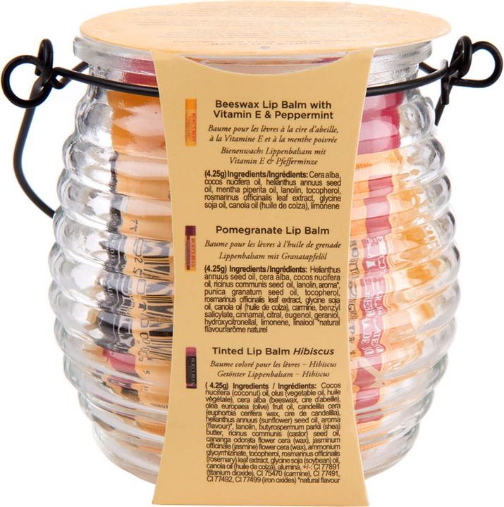 Produktbild Burt's Bees Honey Pot Lip Balm Set (Lippenbalsam, 4250 ml)