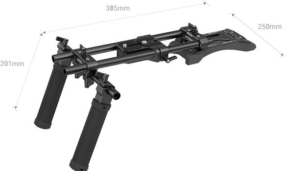 Image du produit SmallRig Rig d'épaule basique kit 2896B (Béquille)