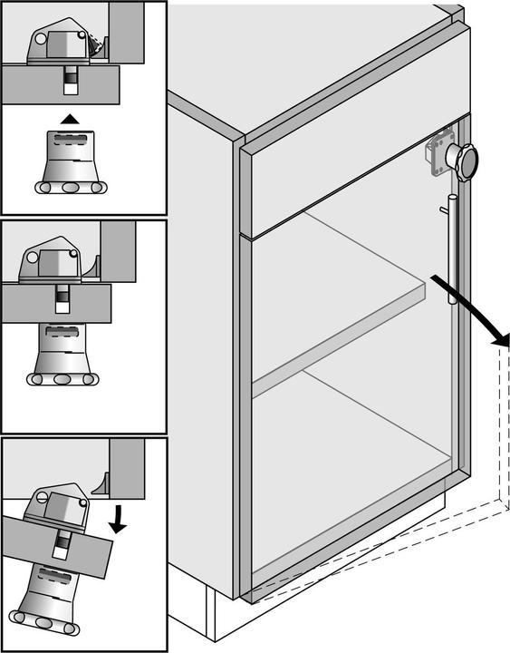 Immagine prodotto Hettich Chiusura di sicurezza per bambini SafeFix Eco