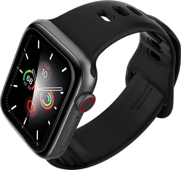 Produktbild Spigen Proflex Ez Fit Hybrid Glas Auf Der Apple Watch 4