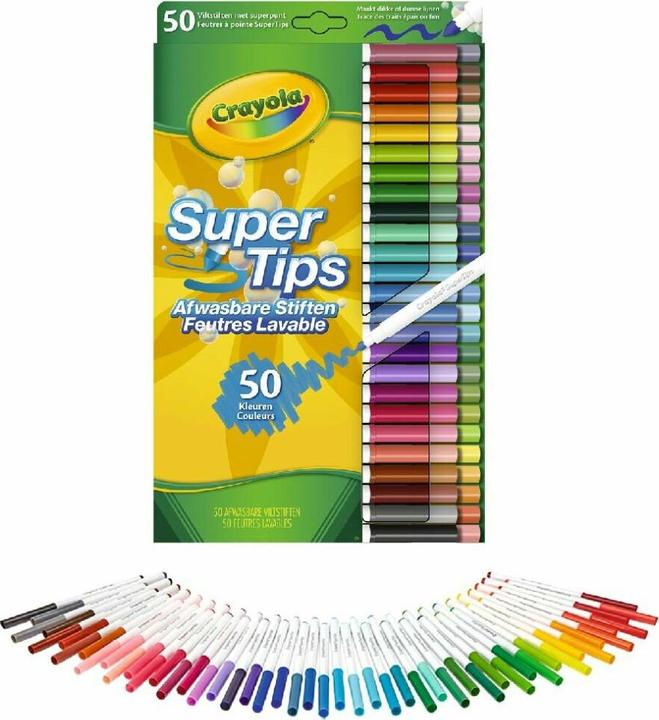 Produktbild Crayola Super Tips (50x)
