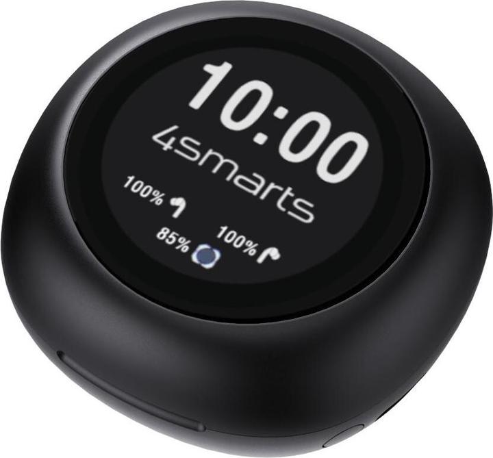 Actual product image 4smarts True Wireless In-Ear-Kopfhörer SkyBuds Screen Pro ANC (ANC, 5 h, Wireless)