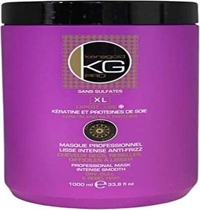 Image du produit Keragold Masque capillaire PRO à la kératine et aux protéines de soie pour les cheveux (1000 ml)