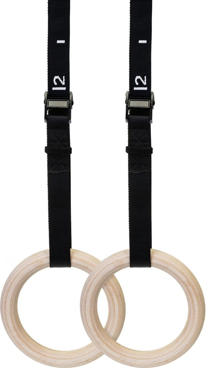Koor Turnringe aus Holz, 2er Set