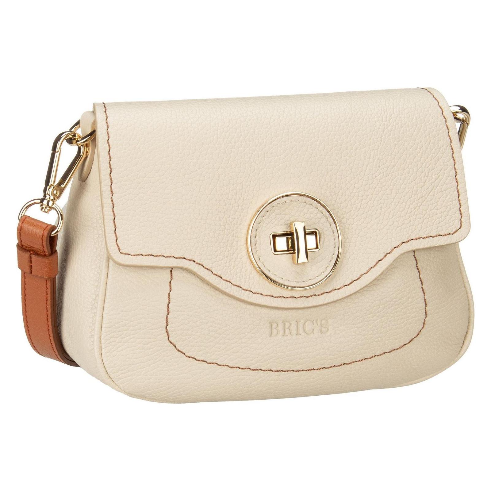 Brics, Damen, Handtasche, Bric's Saddle Bag Gondola Gardenia, Beige