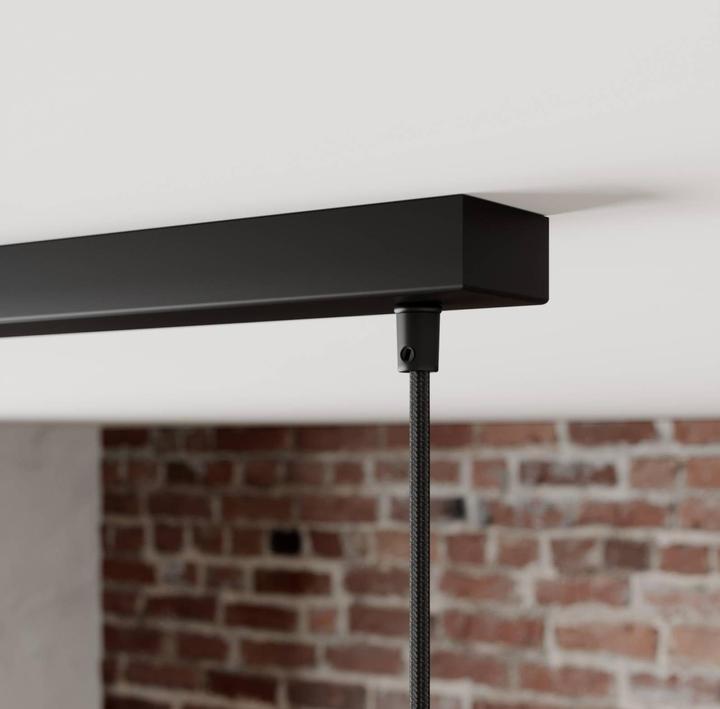 Produktbild Lindby Jasminka 4 Pendelleuchte Black/Gold (E27)