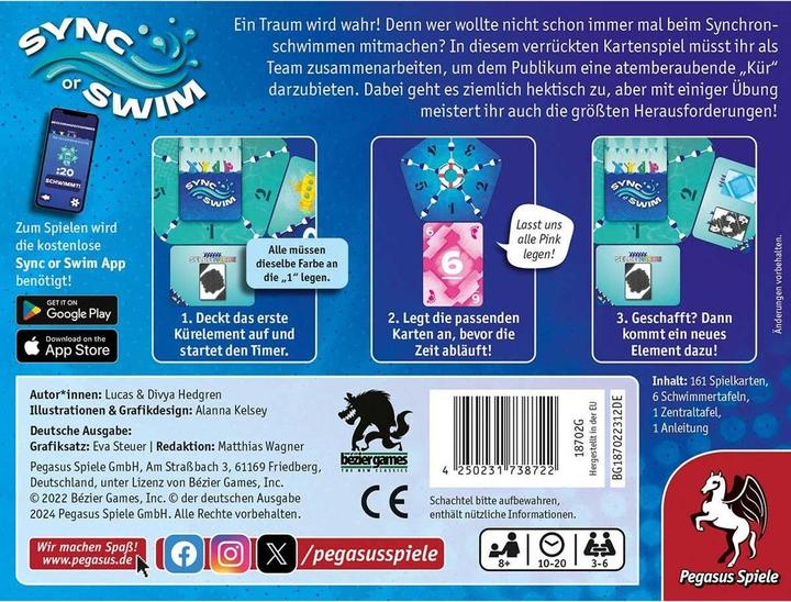 Produktbild Pegasus Sync or Swim (Deutsch, 3 - 6 Spieler)