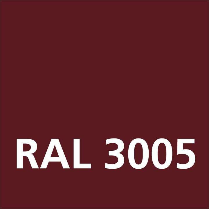 Actual product image Dupli-Color Glossy acrylic paint RAL 3005 wine red (Wine red, 0.40 l)