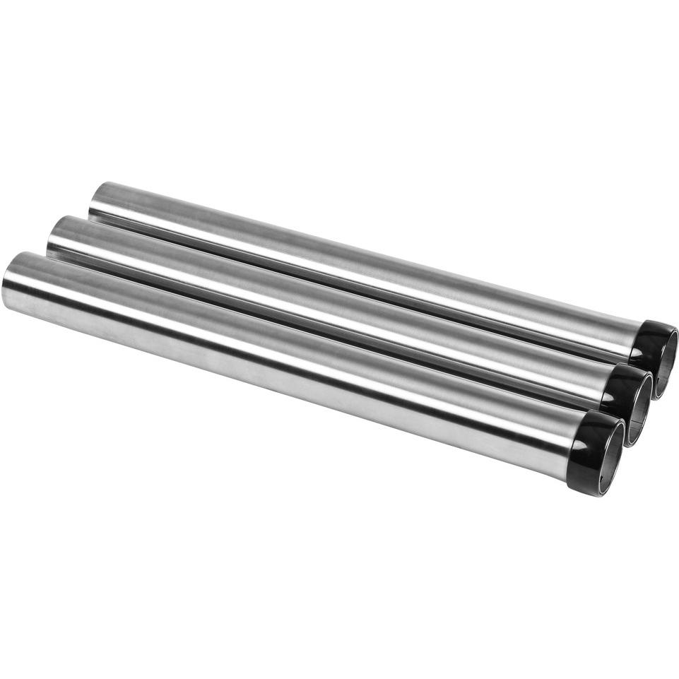 Makita Saugrohrset gerade, 3 teilig, Staubsauger Zubehör, Silber