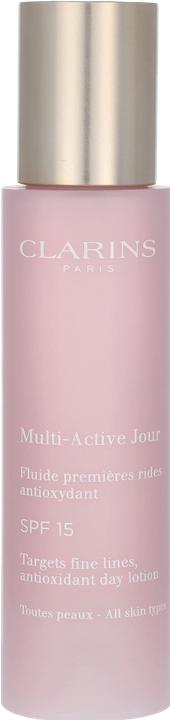 Immagine prodotto Clarins Multi Active (50 ml, Fluido viso, SPF 15)