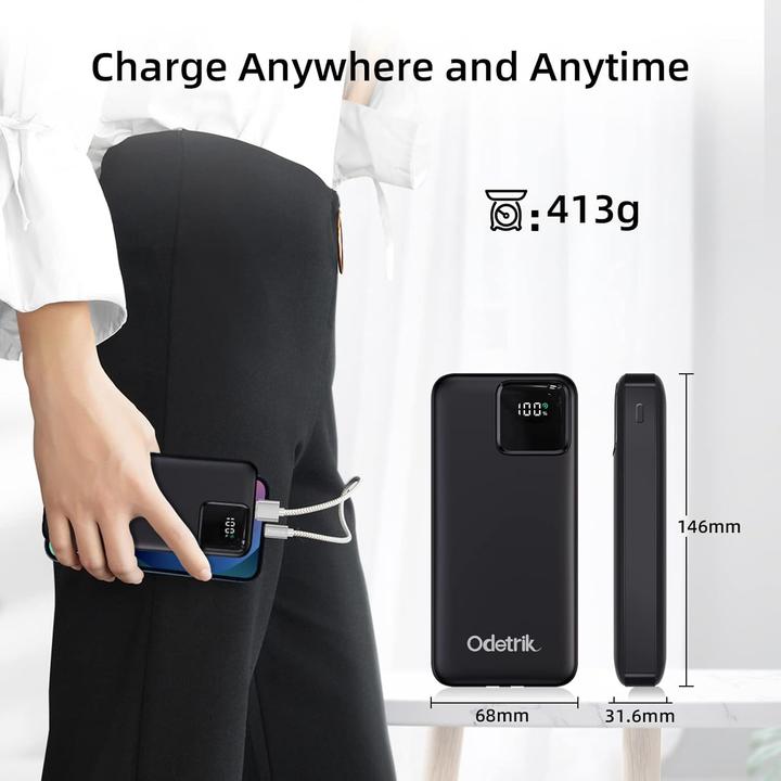 Image du produit Odetrik Powerbank mit Schnellladefunktion (20000 mAh, 22.50 W)