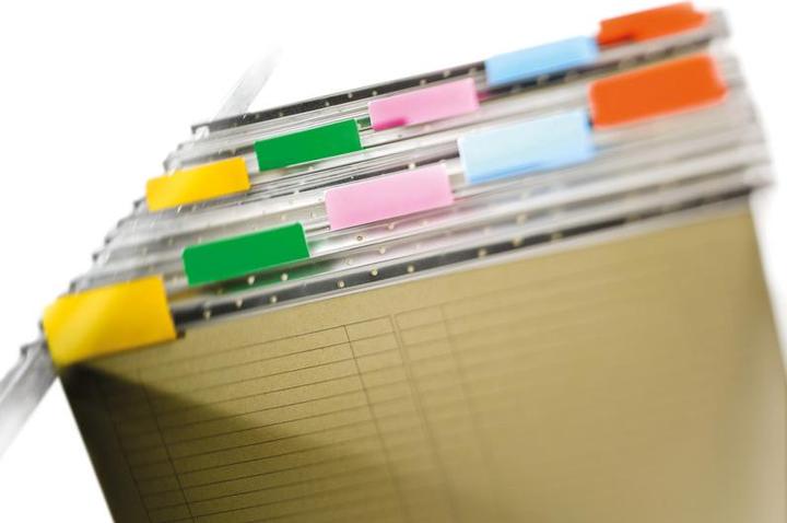 Actual product image Q-Connect Suspension files olive green set of 5 (A4, 1 x)