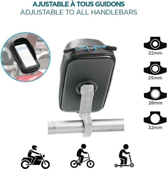 Actual product image Mobilis U.FIX, Mobile phone/Smartphone, Passive holder, Black