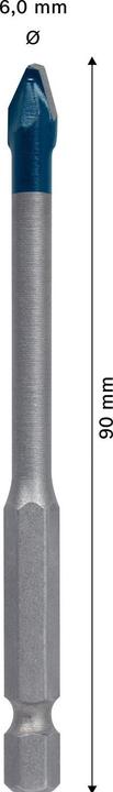 Image du produit Bosch Professional Zubehör Expert HEX-9 HardCeramic (6 millimètres)